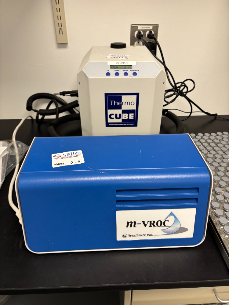 Image of Rheosense M-vroc Viscometer including Solid State Cooling Systems Thermo Cube